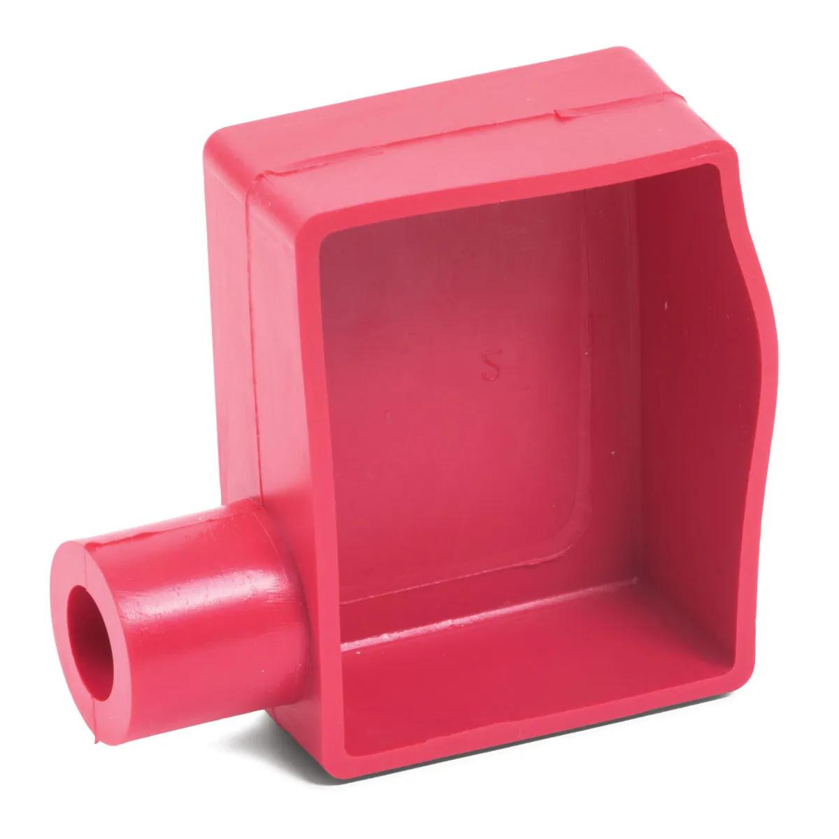 1/0 - 3/0 AWG Red Flexible Elbow Terminal Cover - 3 Pack
