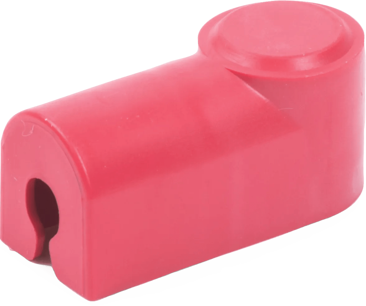8 - 10 AWG Red Snap On Stud Cover - 3 Pack