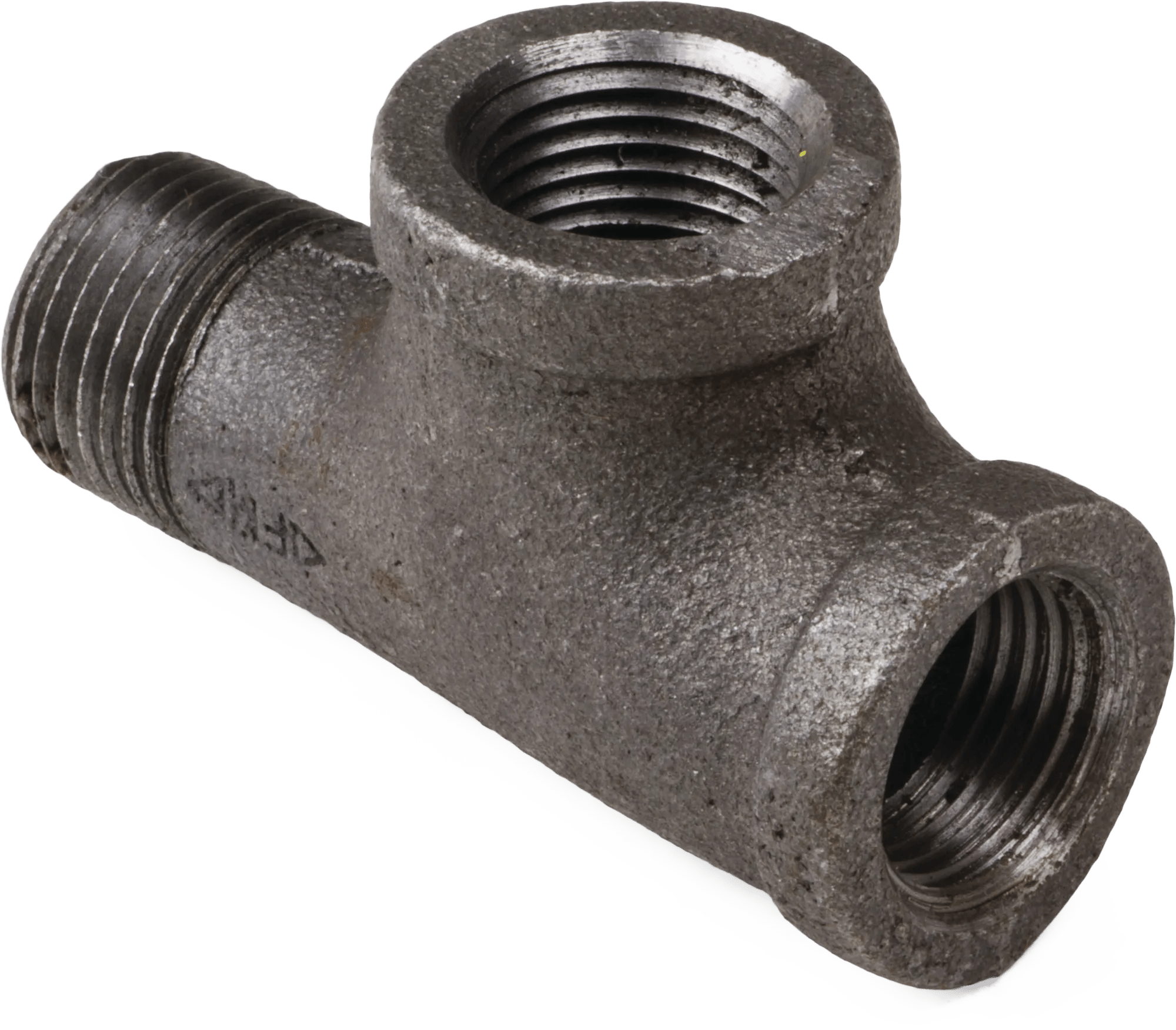 1/4" Class 150 Black Pipe Street Tee
