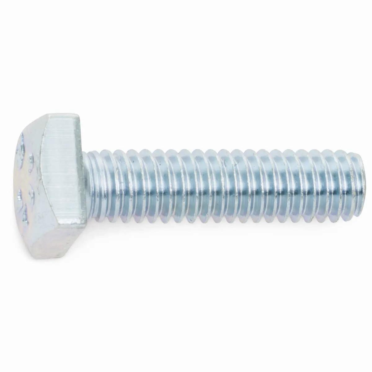 5/16"-18 x 1-1/4" (USS) Zinc Plated Square Head Battery Bolt - 25 Pack