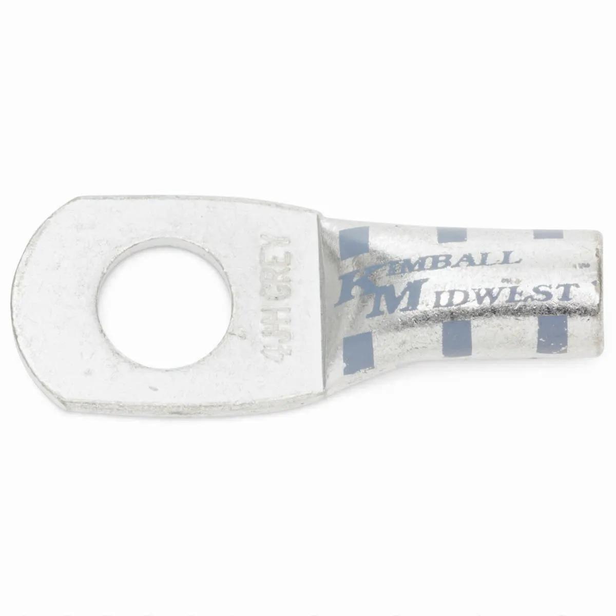 4 AWG x 1/4" Stud Straight Barrel Magna-Lug - 4 Pack
