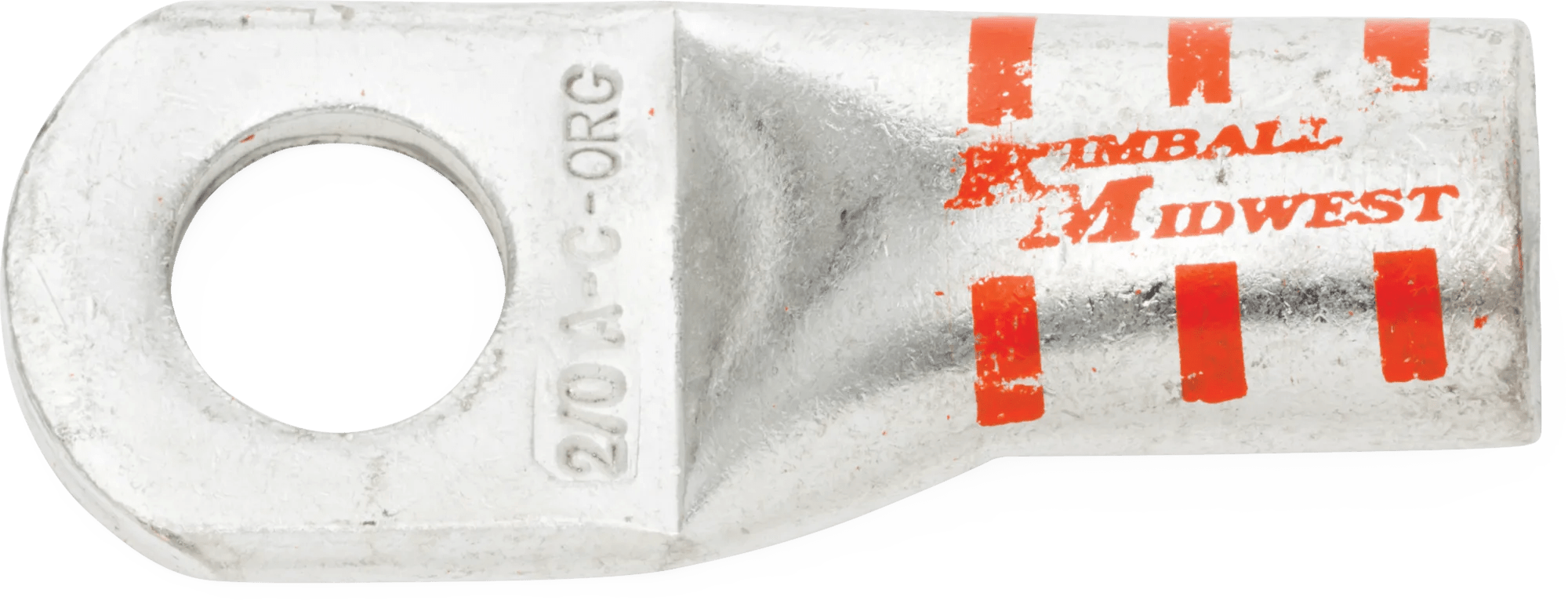 2/0 AWG x 3/8" Stud Straight Barrel Magna-Lug - 4 Pack