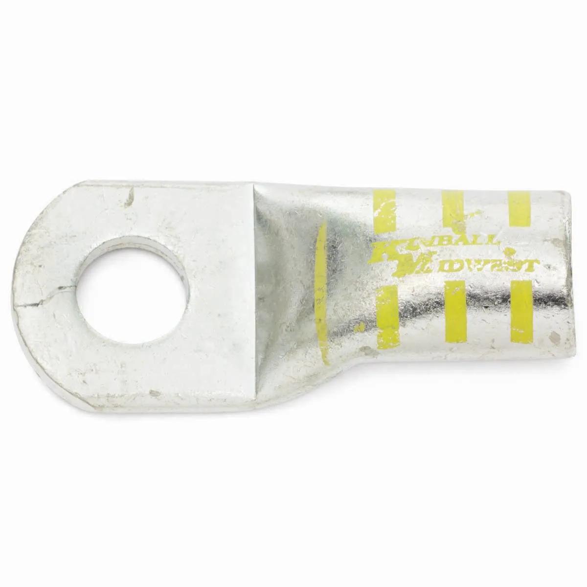 4/0 AWG x 1/2" Stud Straight Barrel Magna-Lug - 4 Pack