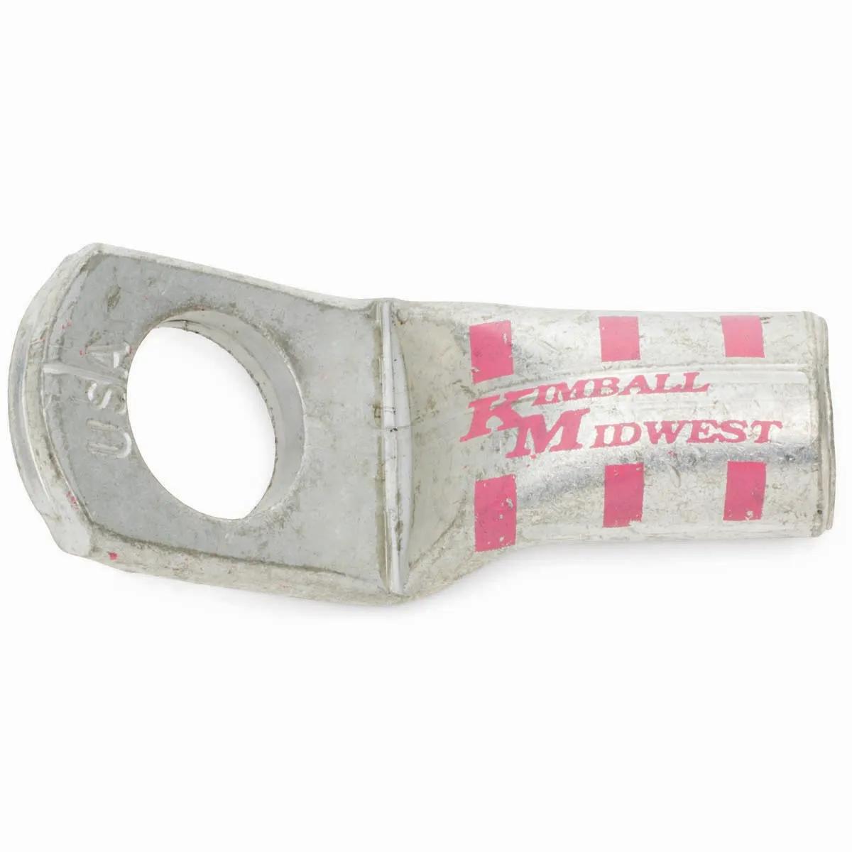 1 - 2 AWG x 1/2" Stud 45° Barrel Magna-Lug - 4 Pack