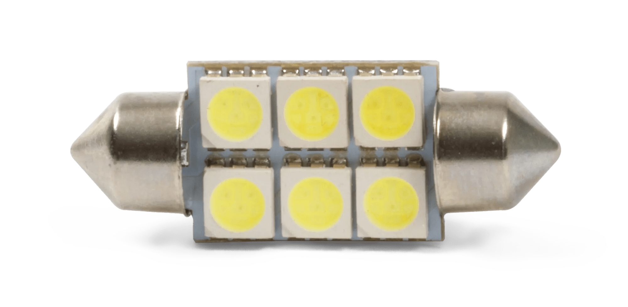 No. 6418 LED Mini Automotive Interior Bulb - 2 Pack
