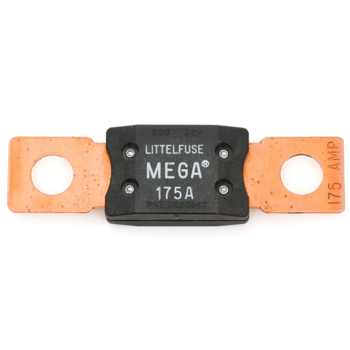 White 175 Amp MEGA® Bolt-On Fuse