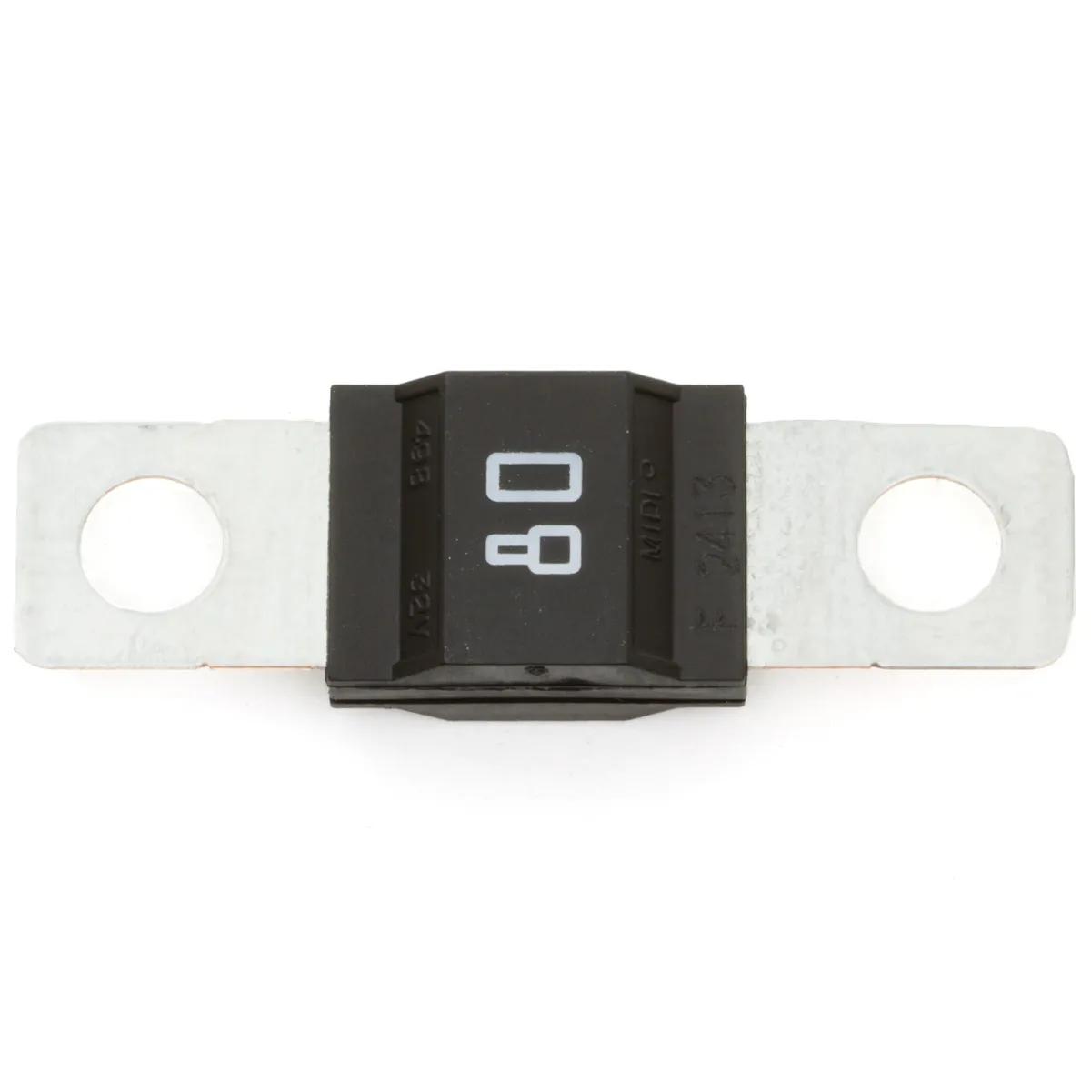 White 80 Amp MIDI® Bolt-On Fuse