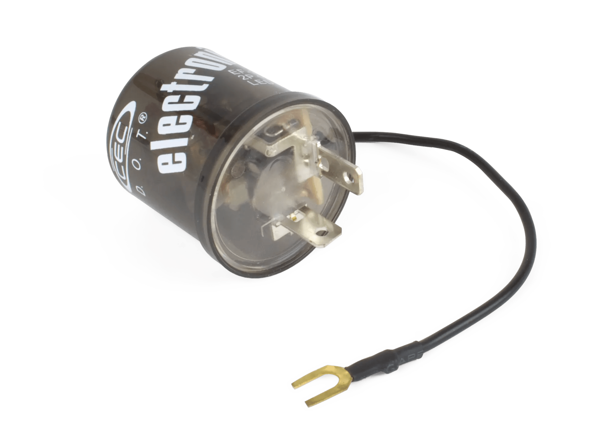 12 Volt 1/10 - 20 Amp 2 Pin Round LED Electronic Heavy Duty Flasher
