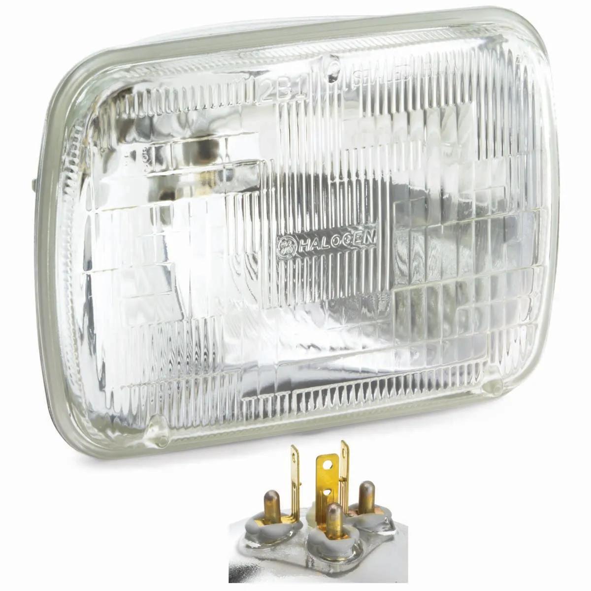 No. 6054 35/60 Watt 3 Contact Lugs Halogen Sealed Beam Lamp 200MM, 12.8 Volt