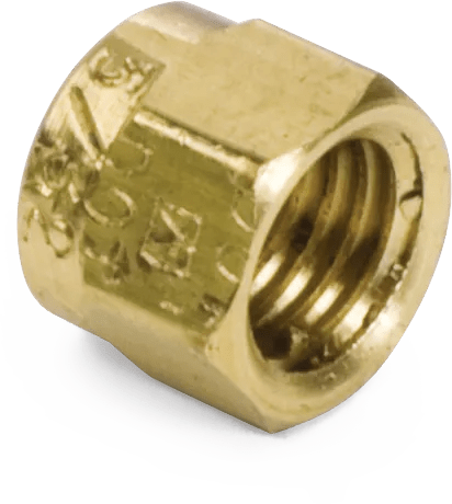 5/32" Precision-Grip Brass Compression Nut