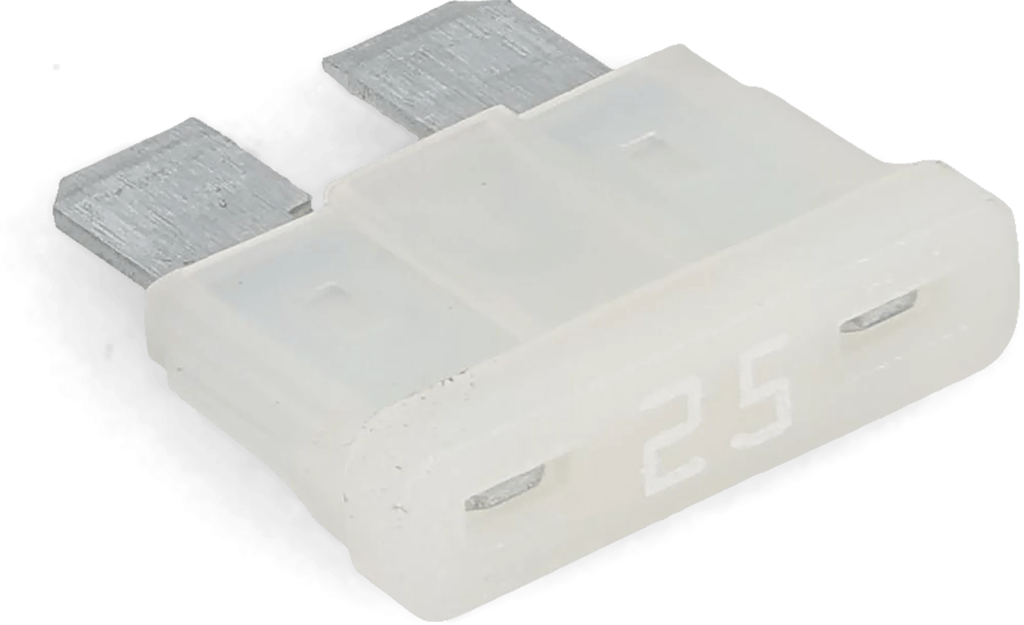 Natural 25 AMP ATO Blo-N-Glo Fuse - 10 Pack