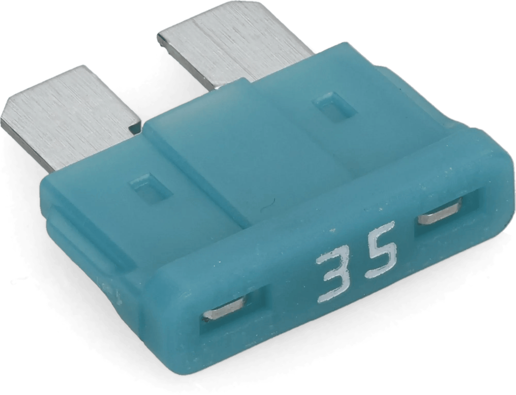 Blue-Green 35 AMP ATO Blo-N-Glo Fuse - 10 Pack