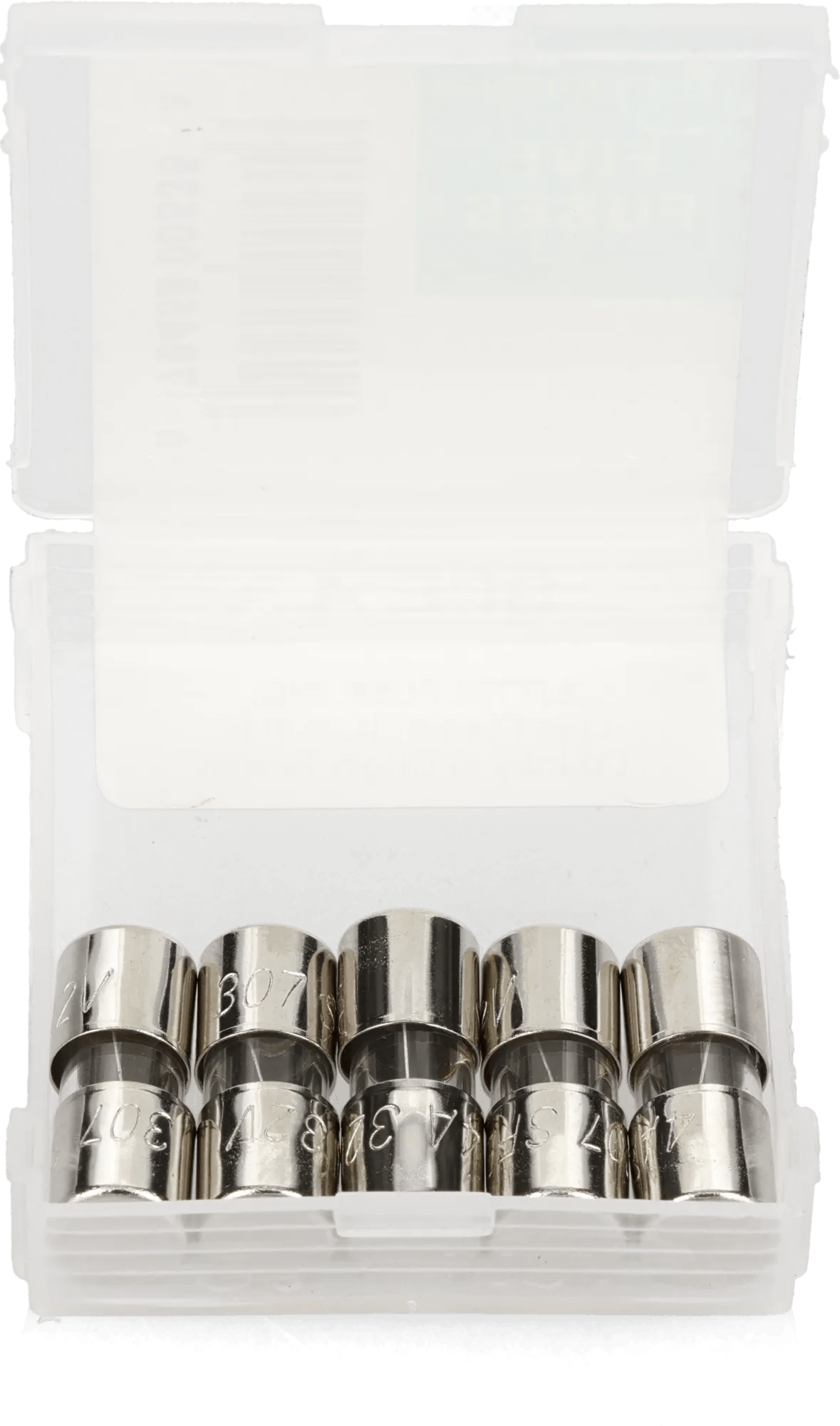 4 Amp SFE Glass Tube Fuse - 5 Pack