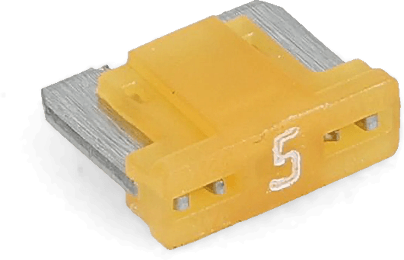 Tan 5 AMP Low Profile Mini Blo-N-Glo Fuse - 10 Pack