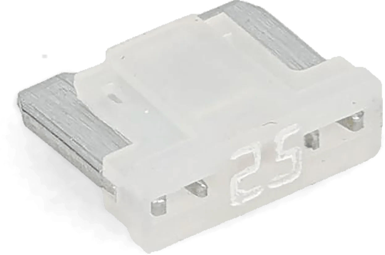 Natural 25 AMP Low Profile Mini Blo-N-Glo Fuse - 10 Pack