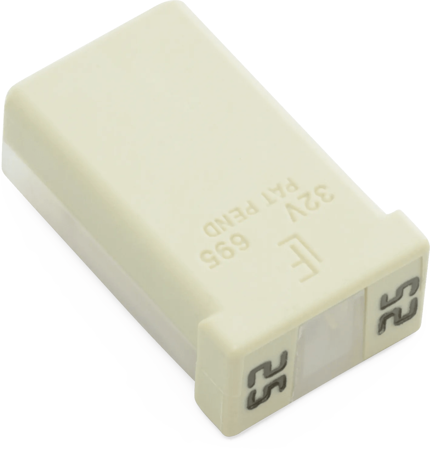 25 Amp White MCASE Fuse - 10 Pack