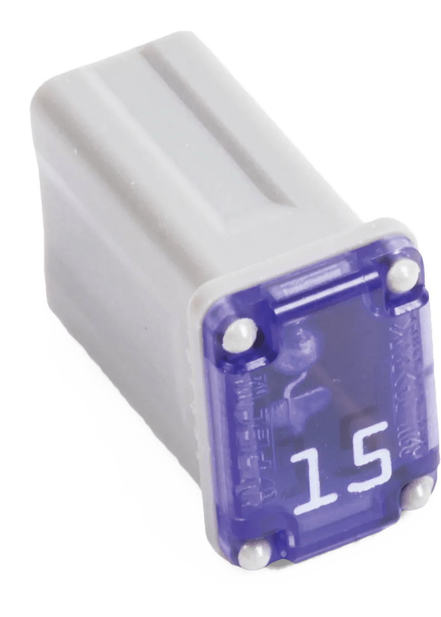 15 Amp Gray FMM Fuse - 5 Pack