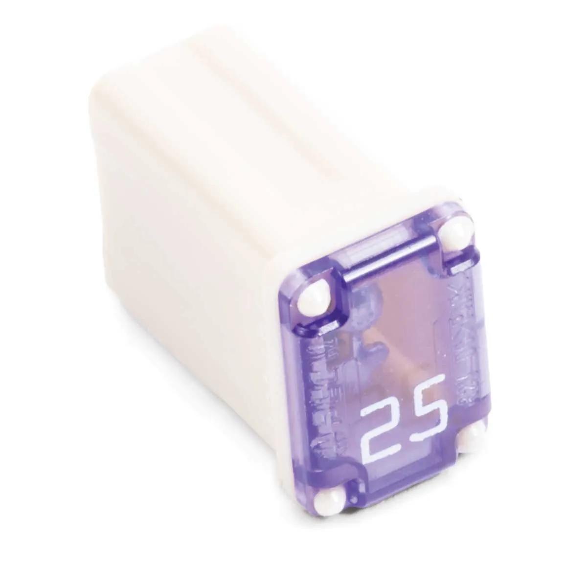 25 Amp White FMM Fuse - 5 Pack