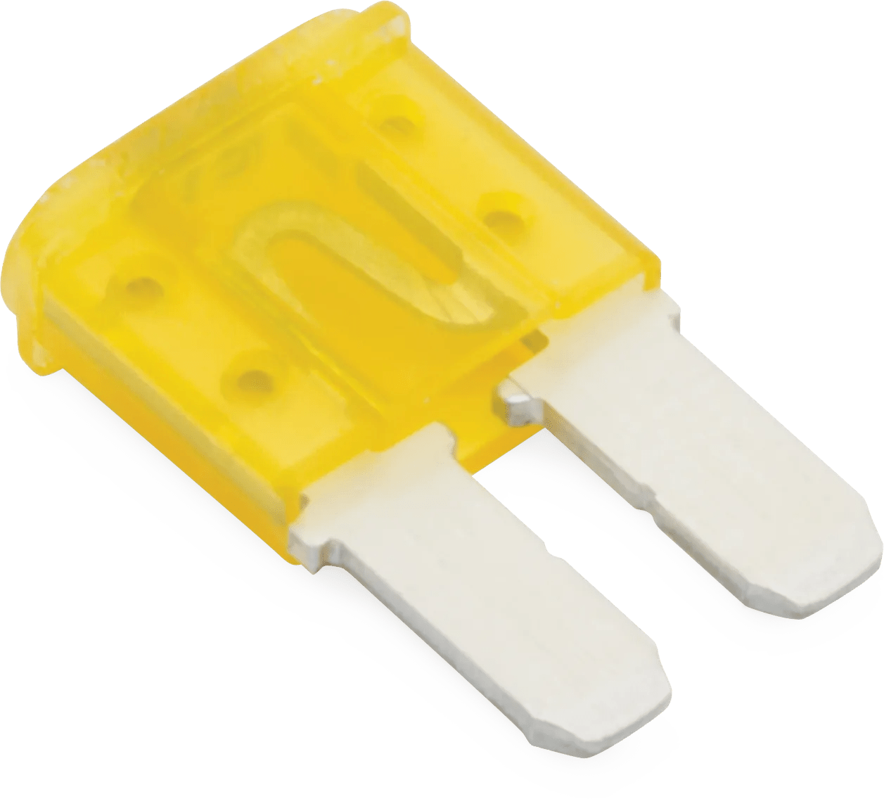 20 Amp Yellow Micro 2 Fuse - 10 Pack