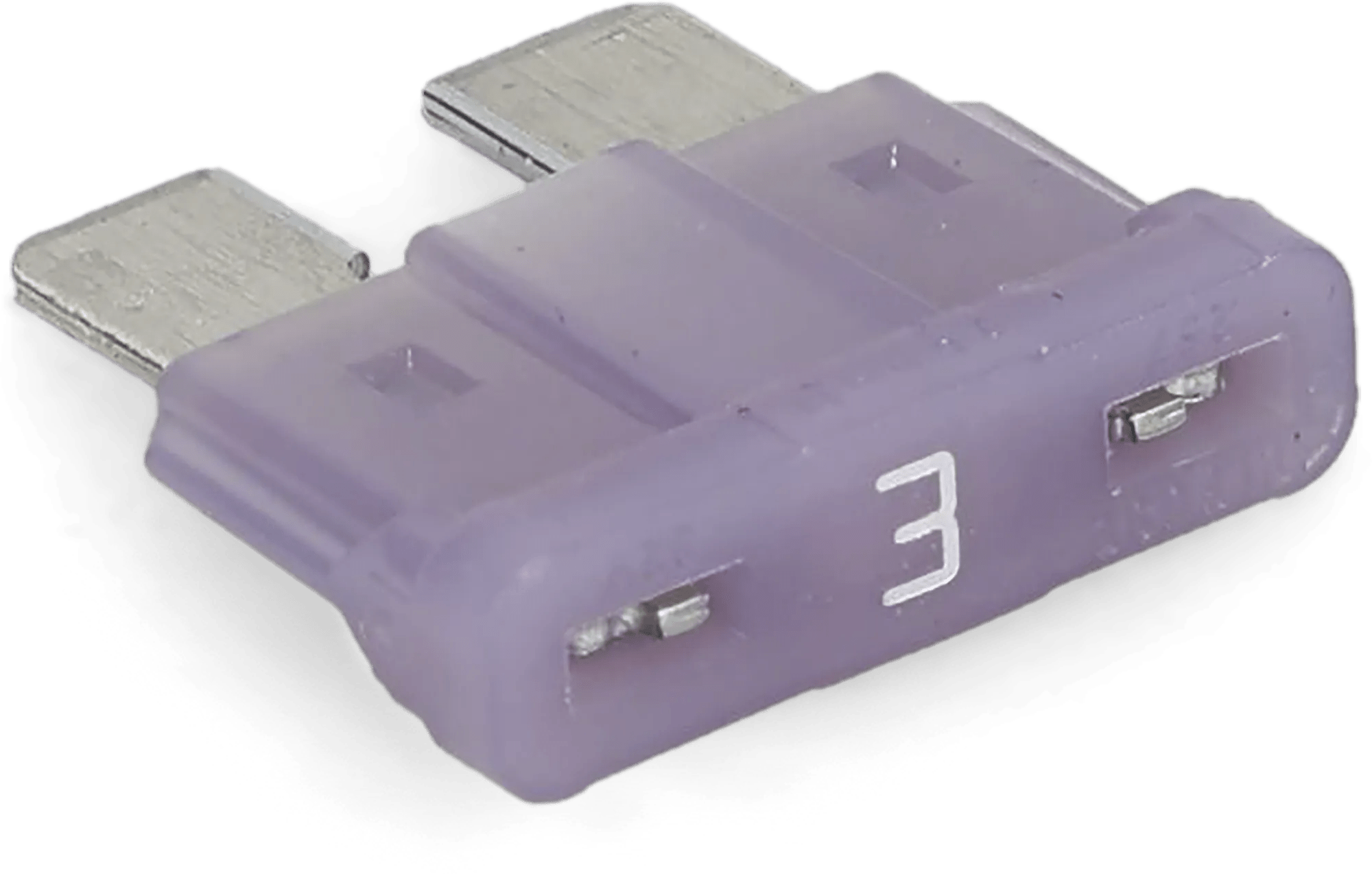 3 Amp Violet ATO Fuse - 10 Pack