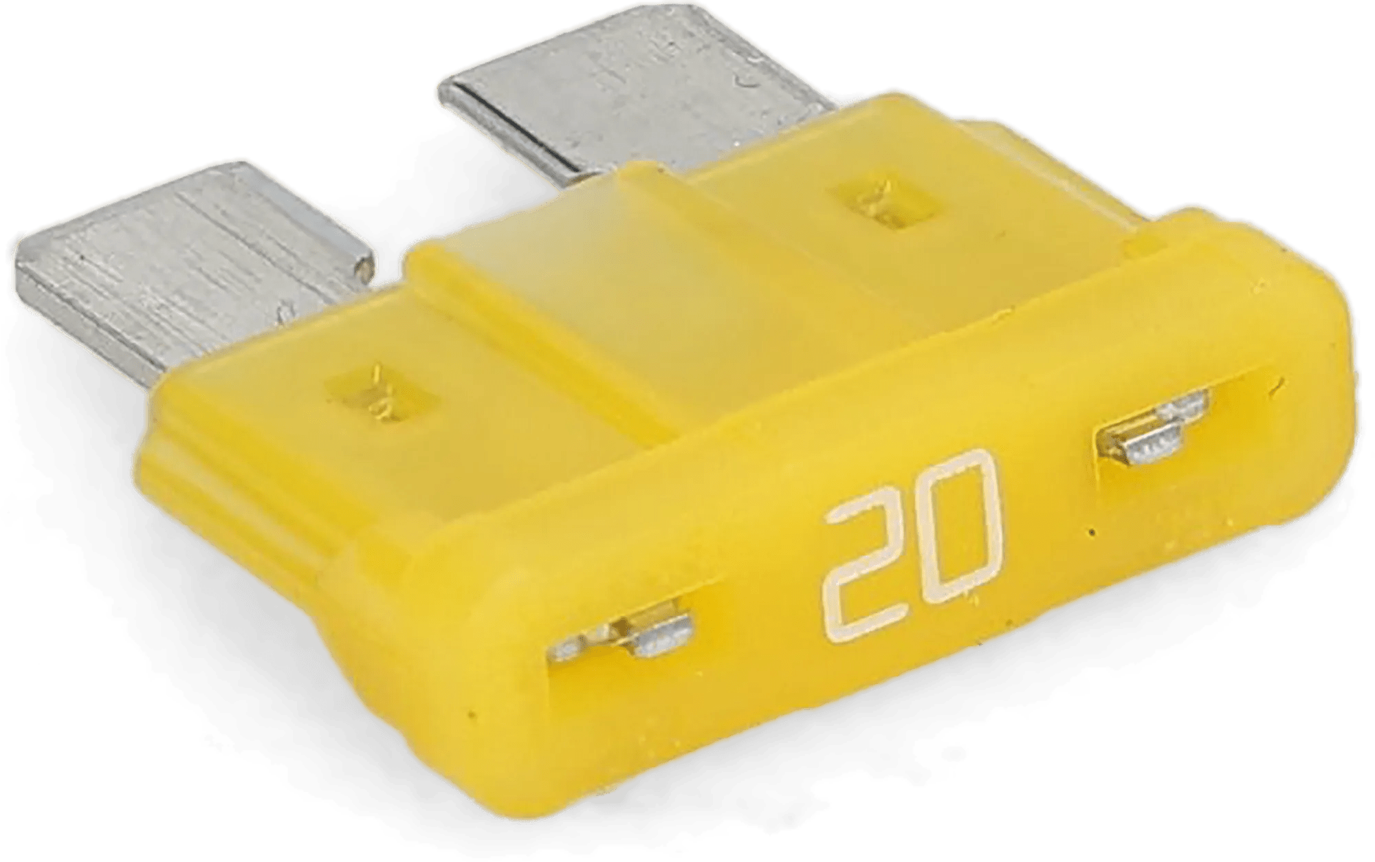 20 Amp Yellow ATO Fuse - 10 Pack