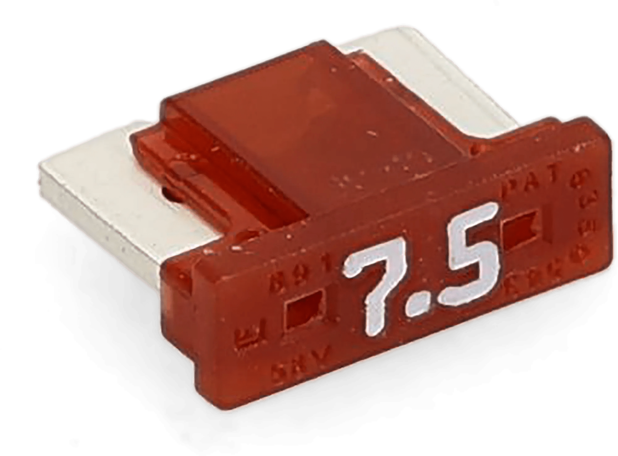 7-1/2 Amp Brown Low Profile Mini Fuse - 10 Pack