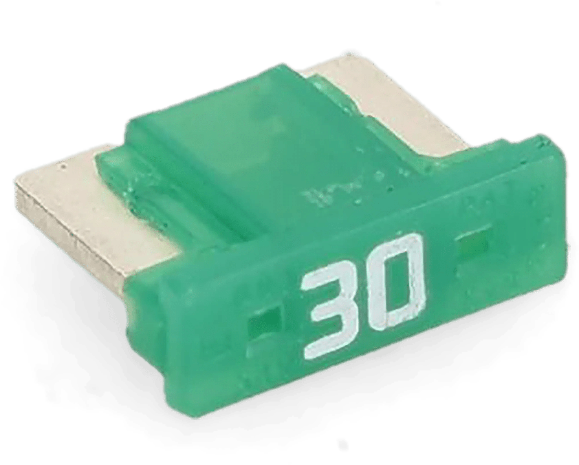 30 Amp Green Low Profile Mini Fuse - 10 Pack