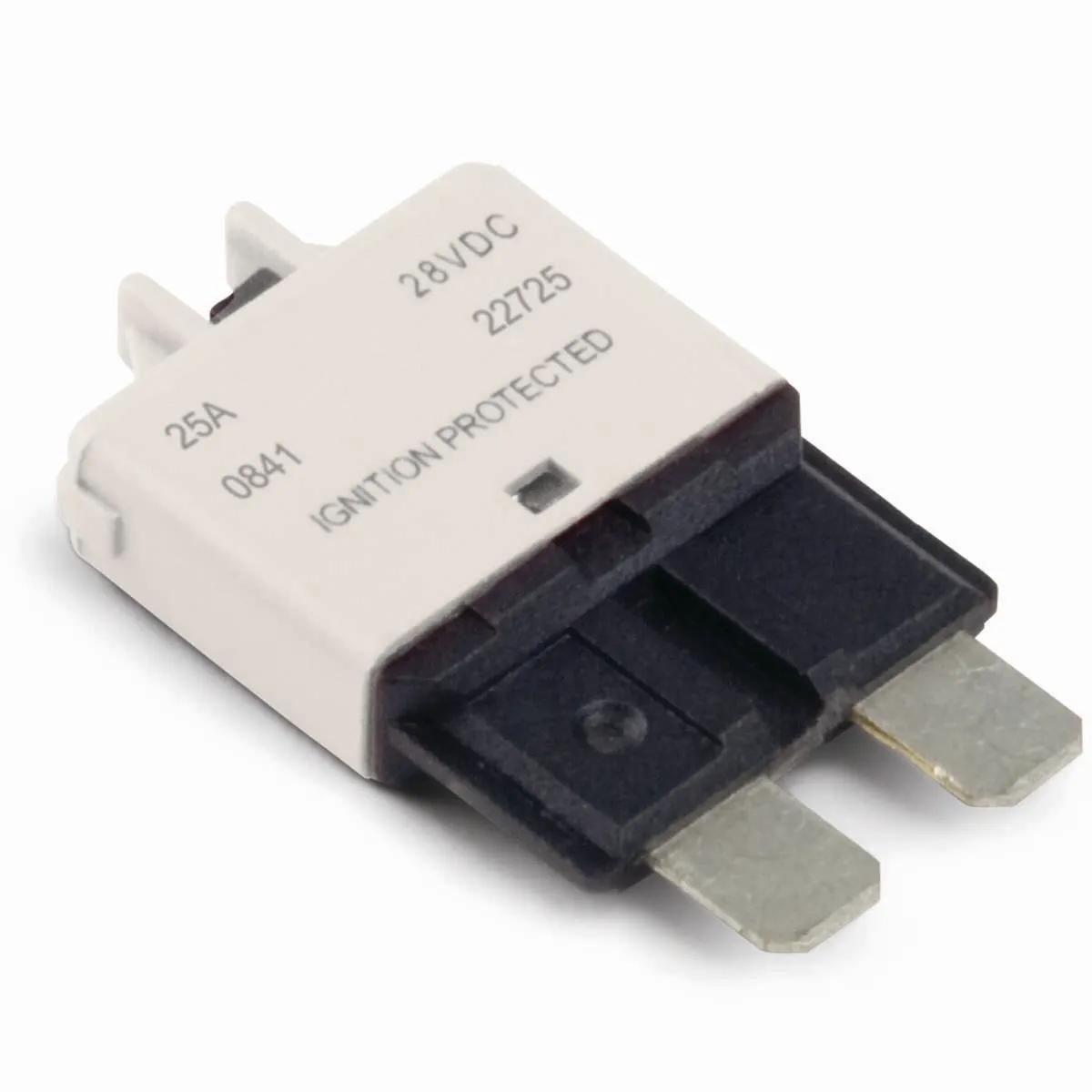 Type 3 White 25 Amp Low Profile ATO/ATC Circuit Breakers