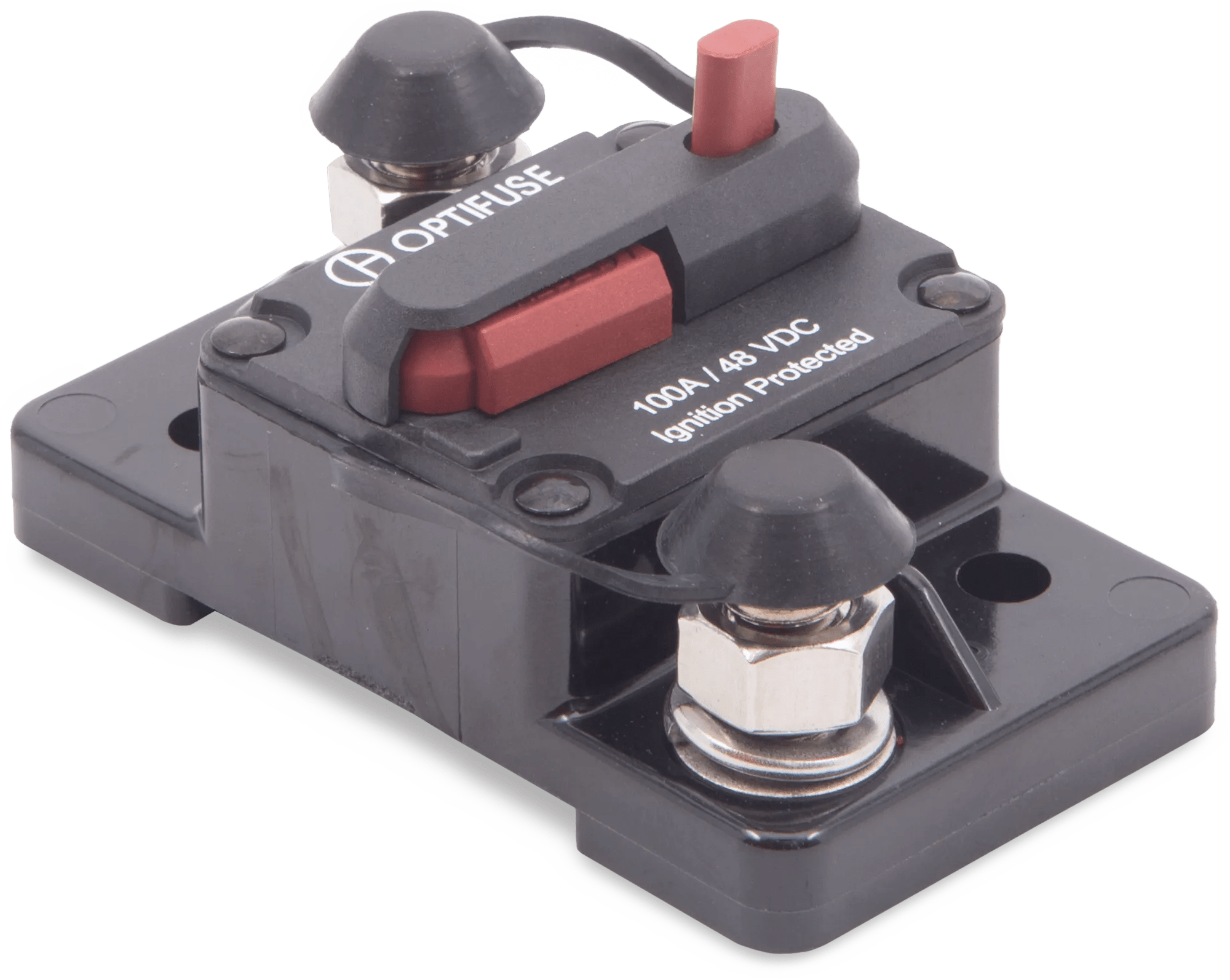 100 Amp Surface Mount Circuit Breaker with 3/8"-16 Stud