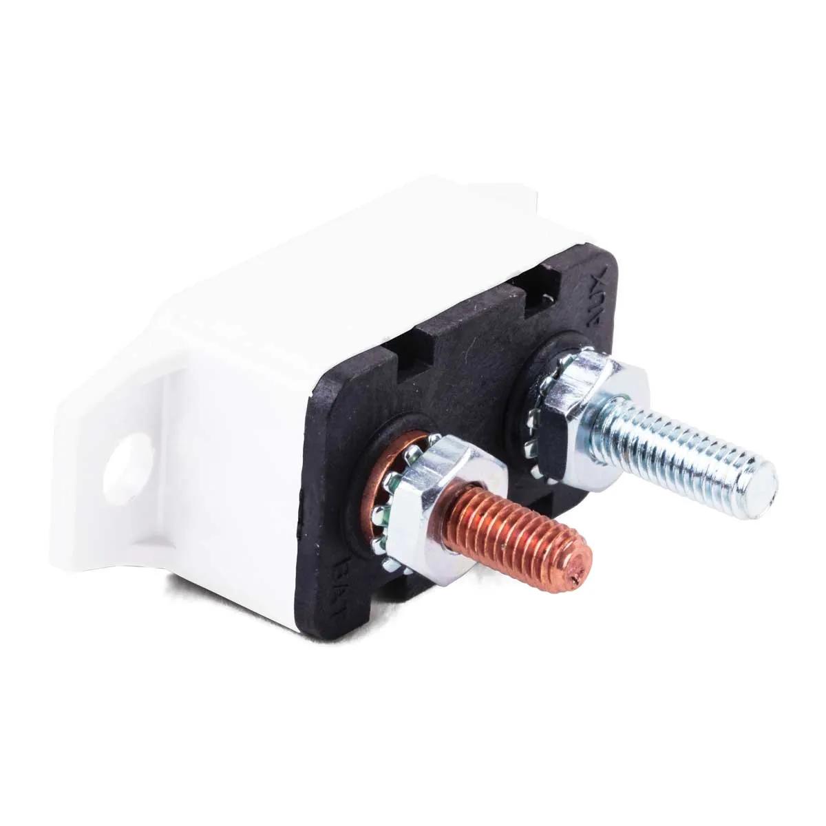 25 Amp White Universal Type 1 Circuit Breaker with Bracket