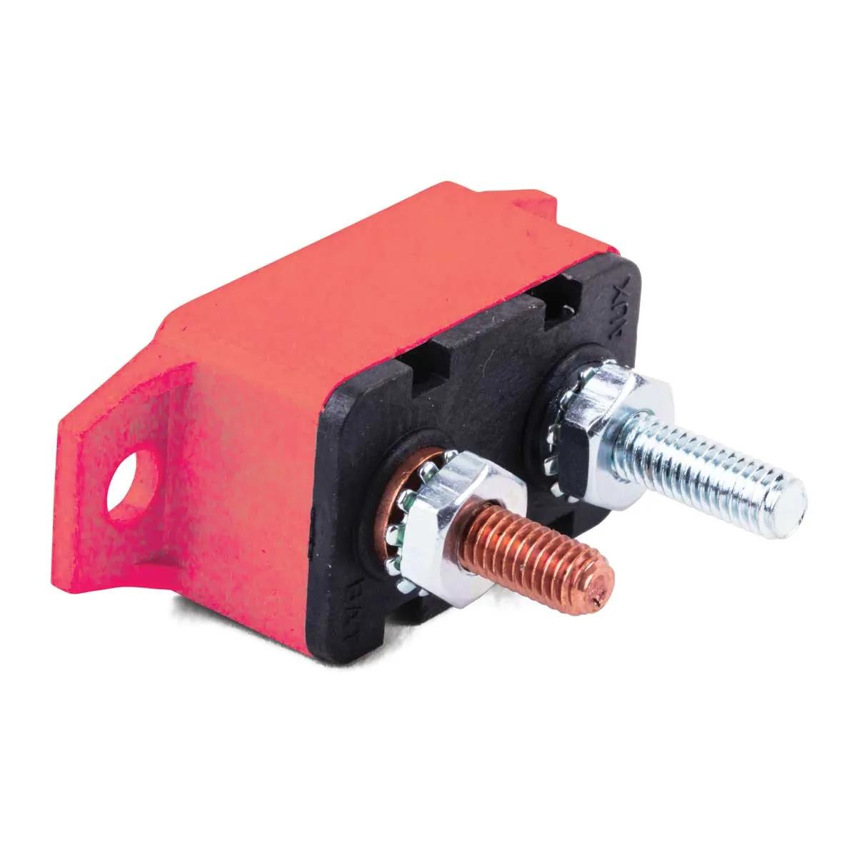 50 Amp Red Universal Type 1 Circuit Breaker with Bracket