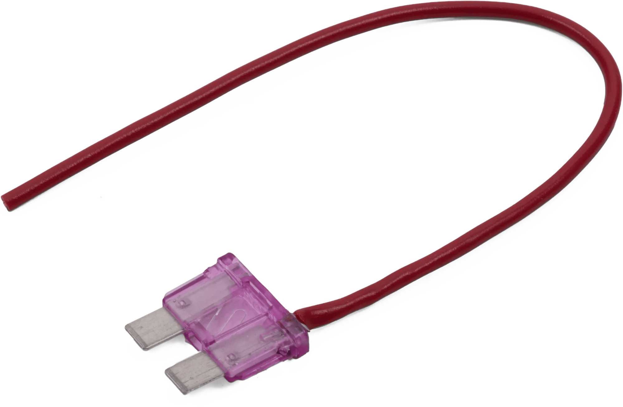 3 Amp Purple ATC (ATO) Pigtail Fuse - 5 Pack