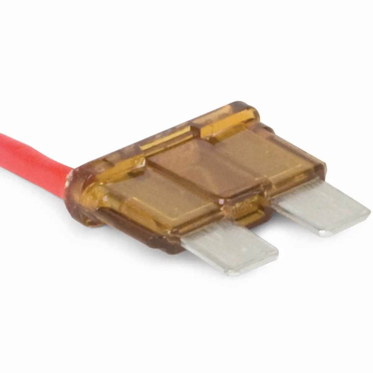 5 Amp Tan ATC (ATO) Pigtail Fuse - 5 Pack