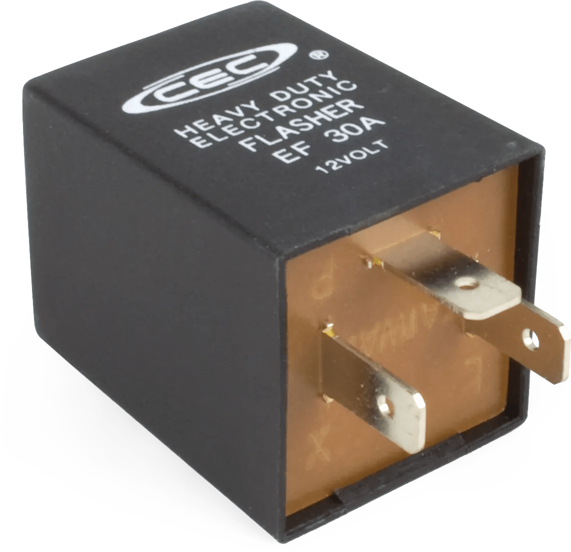 12 Volt 30 Amp 3 Pin Square Alternating Heavy Duty Flasher