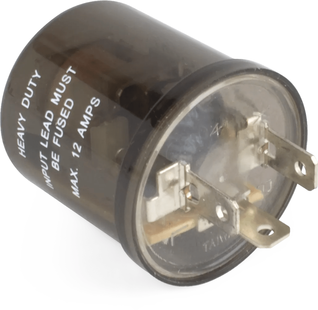 24 Volt 12 Amp 3 Pin Round Electronic Heavy Duty Flasher