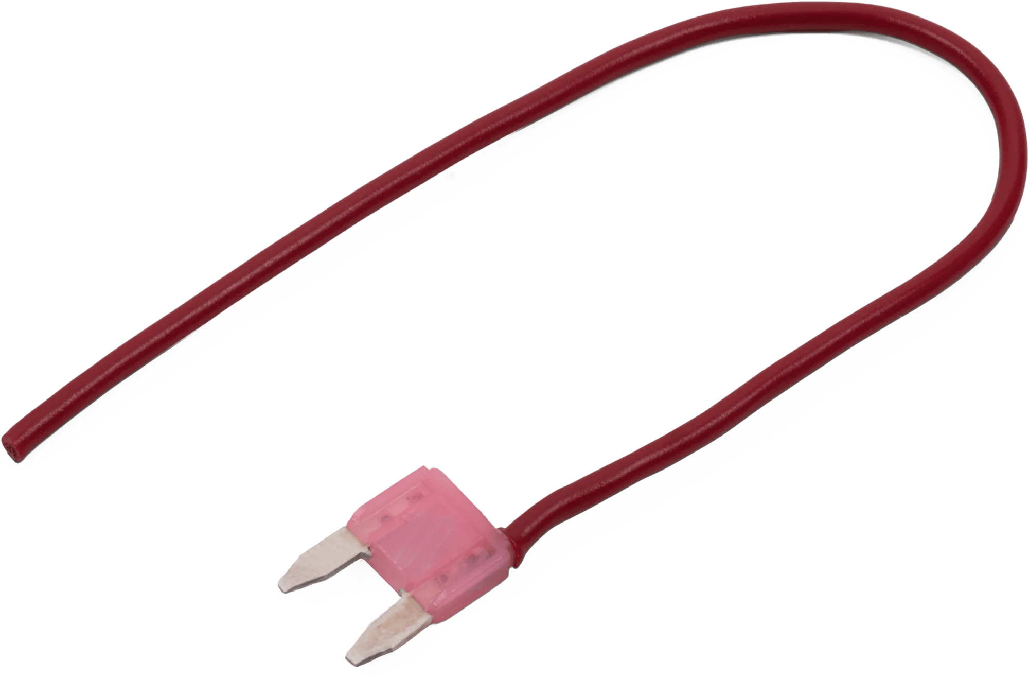 4 Amp Pink ATM (Mini) Pigtail Fuse - 5 Pack