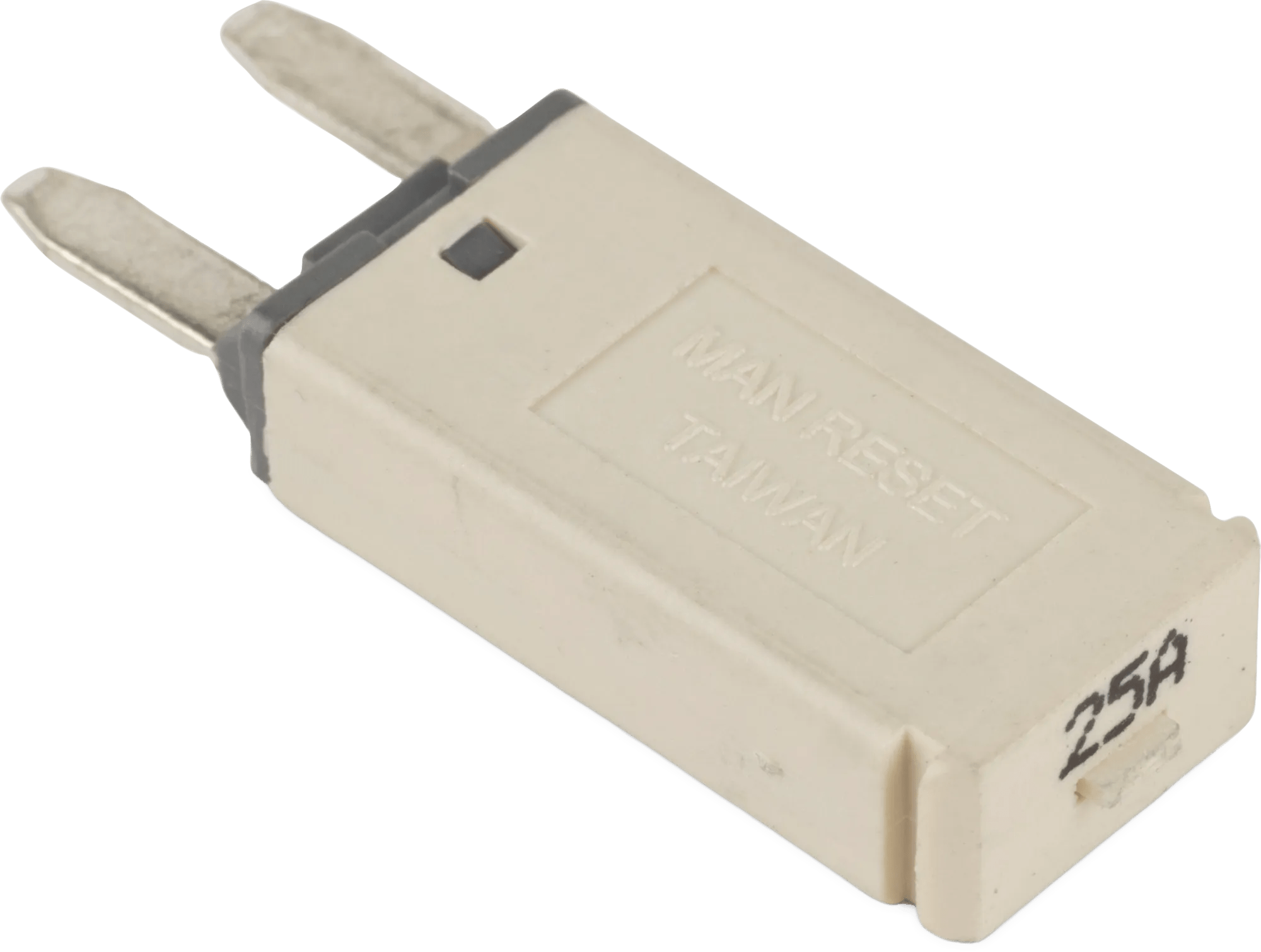 Type 3 ATM Mini 25 Amp Plug-In Circuit Breaker - Single