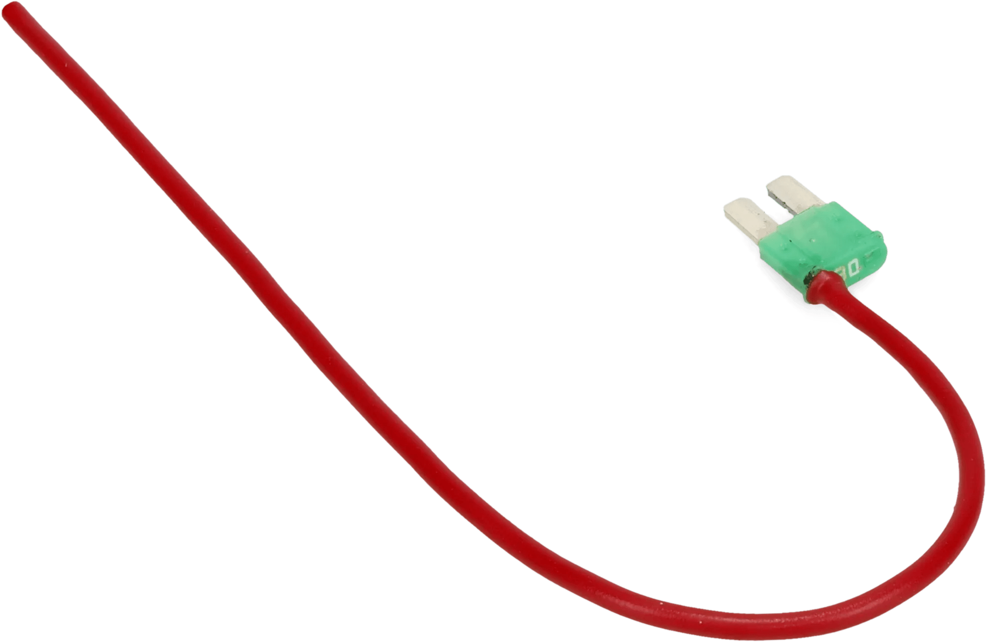 30 Amp Green Micro 2 Pigtail Fuse - 5 Pack