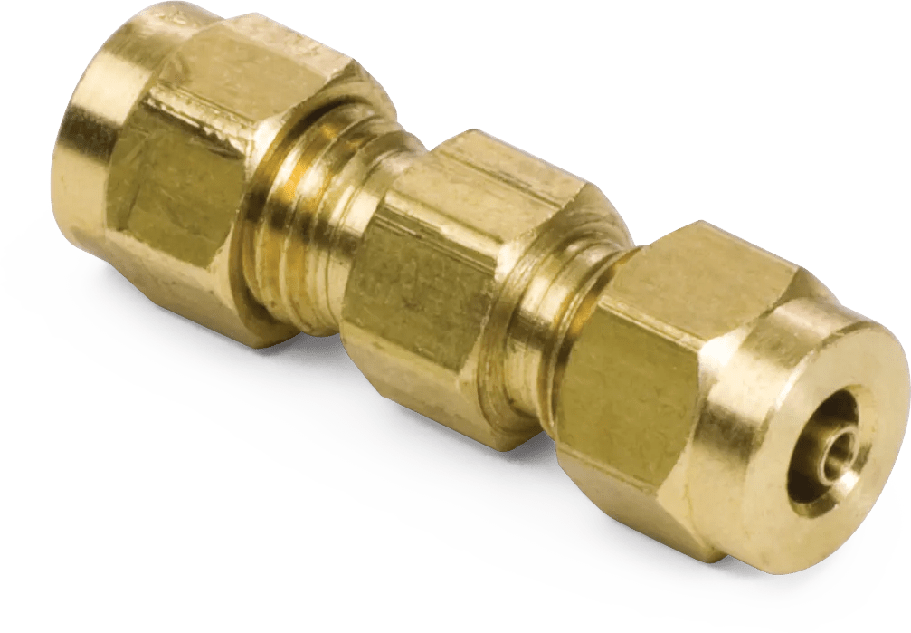 1/8" Precision-Grip Brass Union