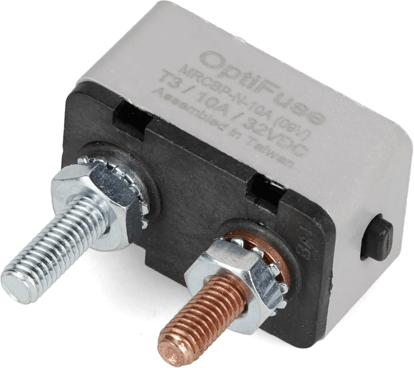 10 Amp Gray Universal Type 3 Circuit Breaker without Bracket