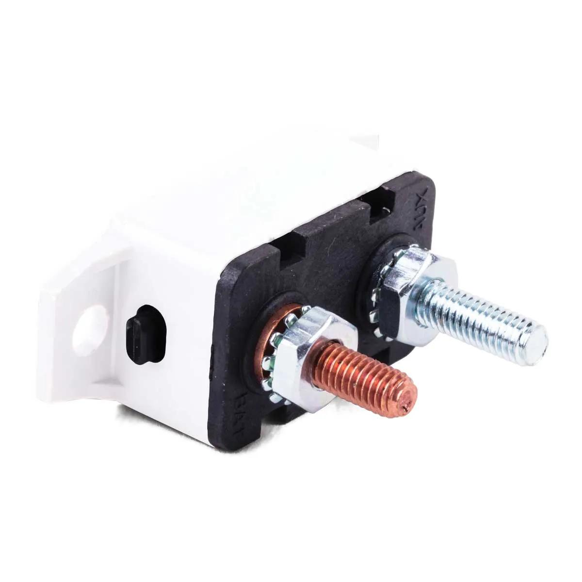 25 Amp White Universal Type 3 Circuit Breaker with Bracket