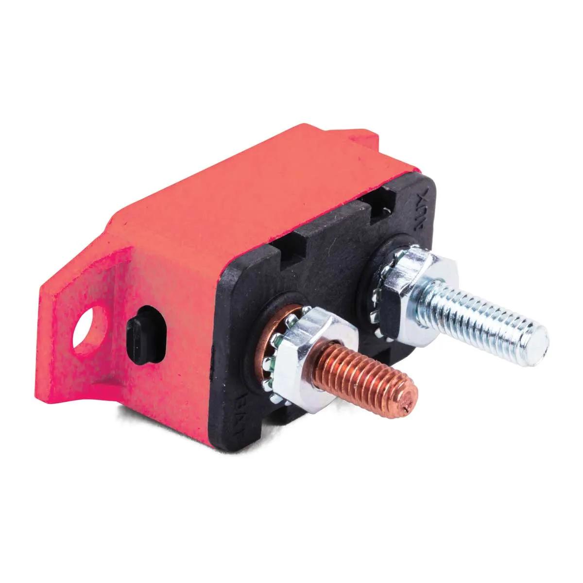 50 Amp Red Universal Type 3 Circuit Breaker with Bracket