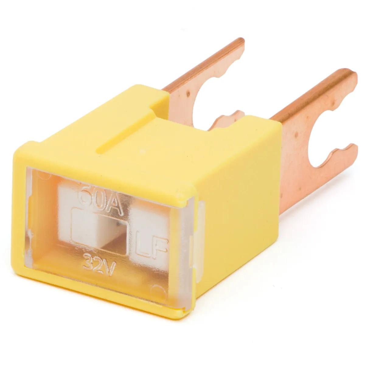 60 Amp Yellow PAL Auto Link Fuse - Male