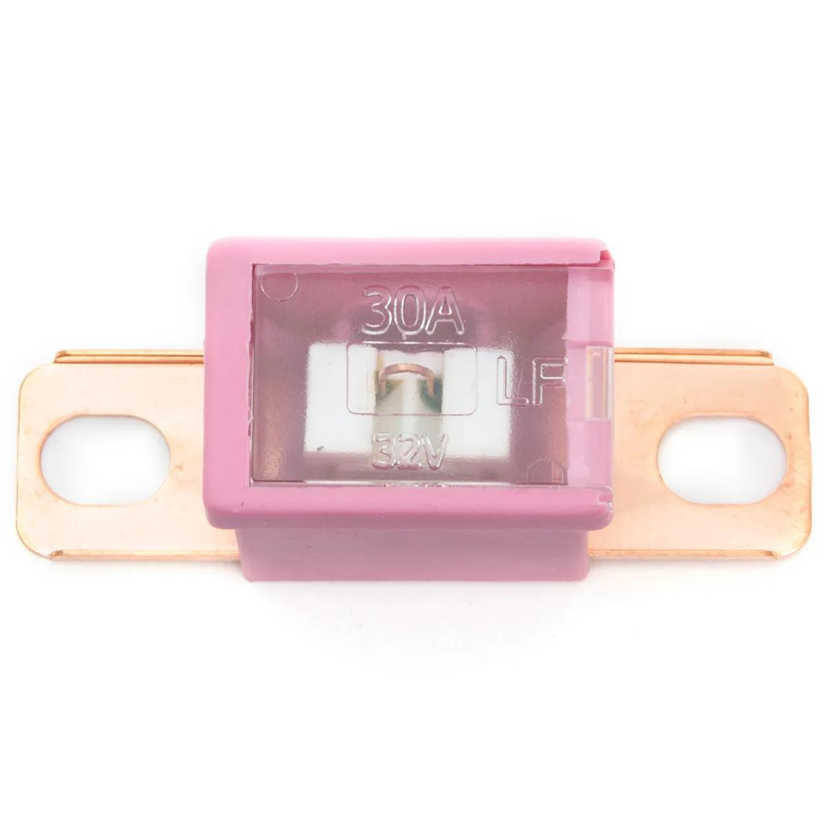 30 Amp Pink PAL Auto Link Fuse - Short Bent (9/16")