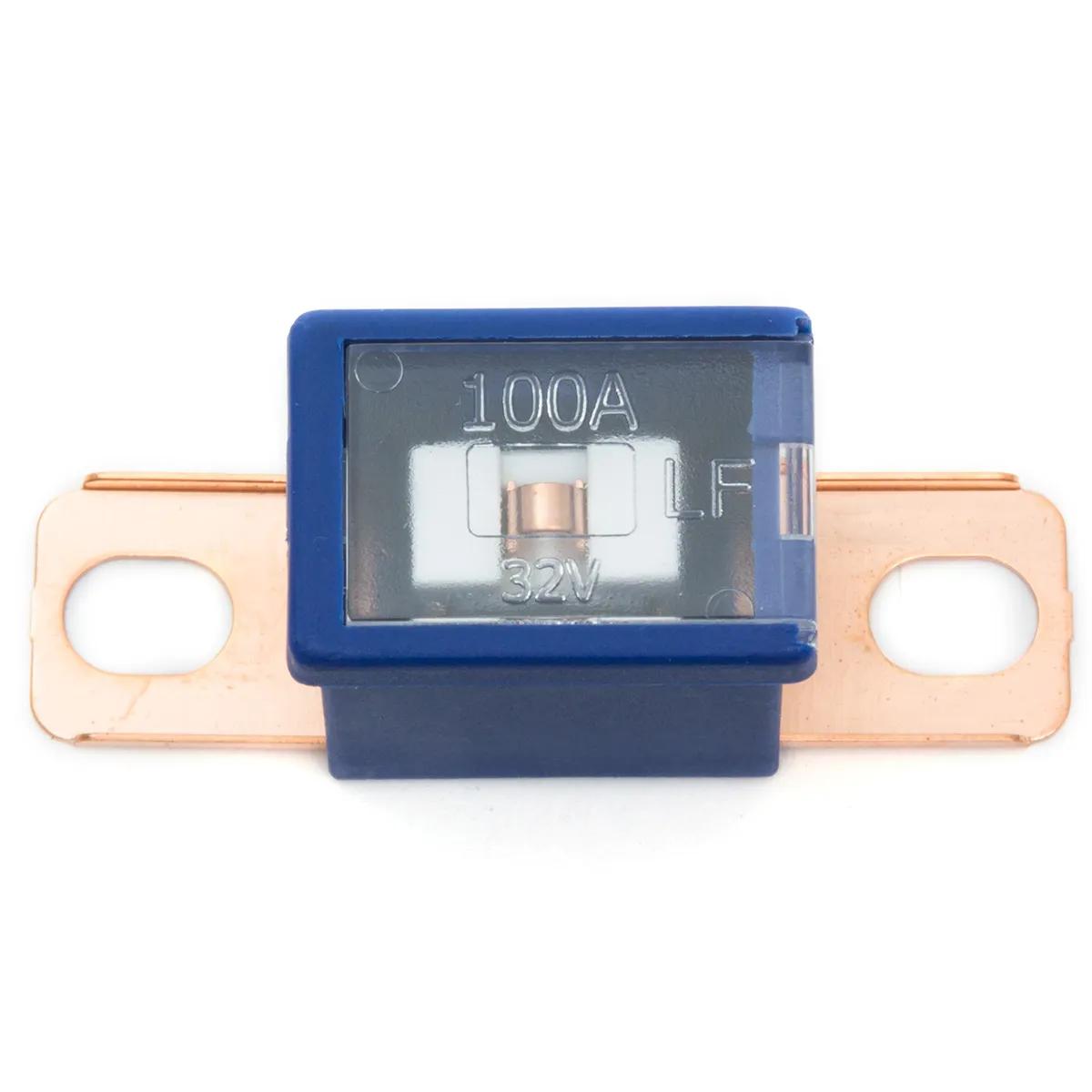 100 Amp Blue PAL Auto Link Fuse - Short Bent (9/16")