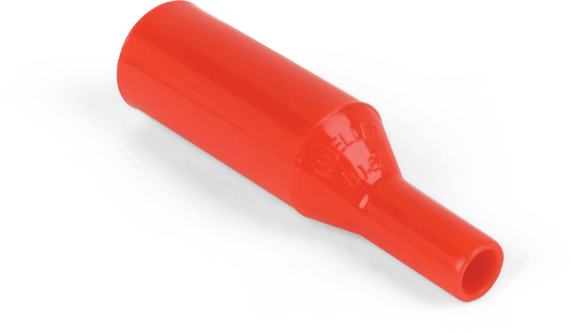 10 Amp Red Vinyl Alligator Test Clip Insulator - 5 Pack