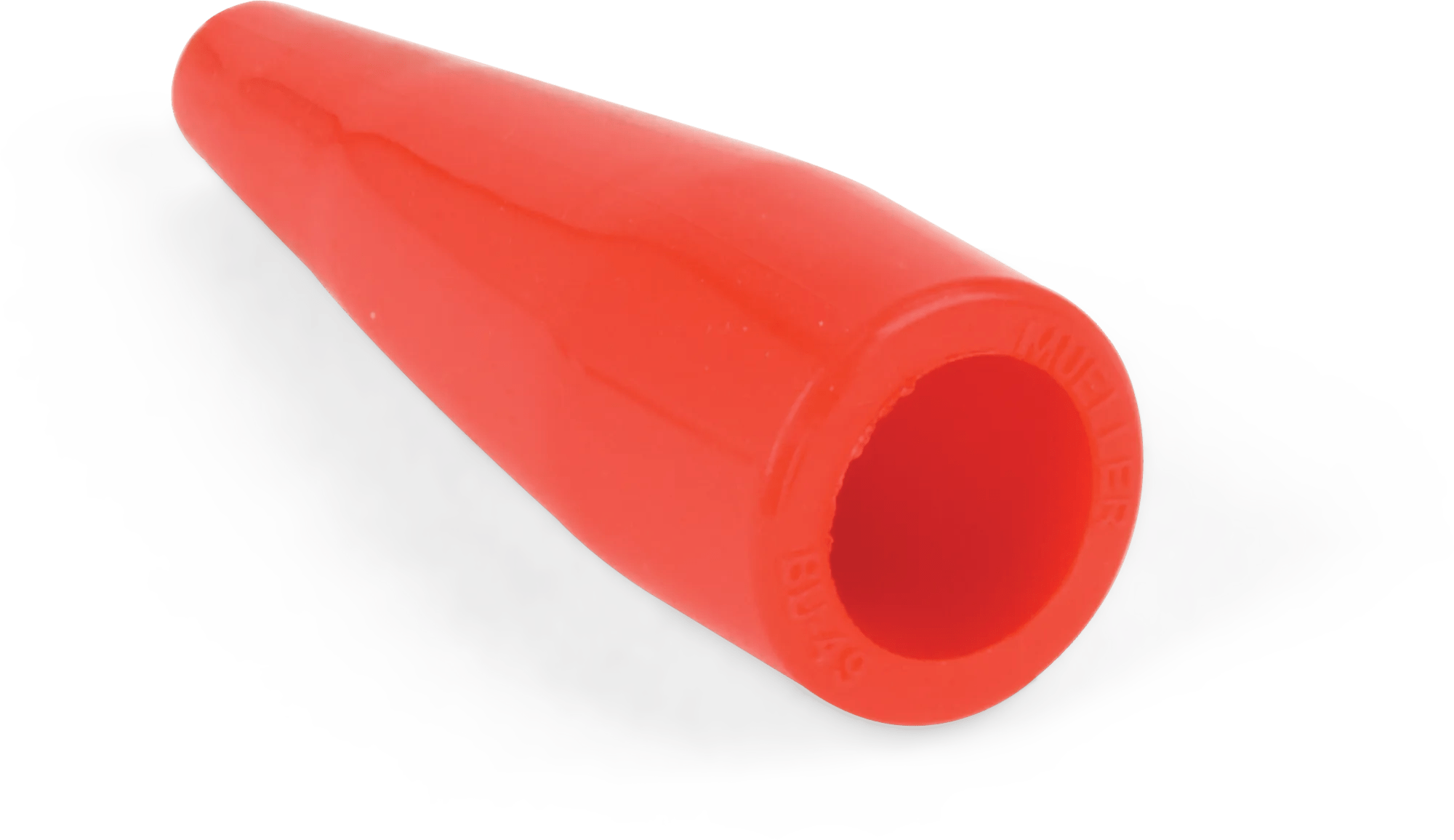 20 Amp Red Vinyl Test Clip Insulator - 5 Pack