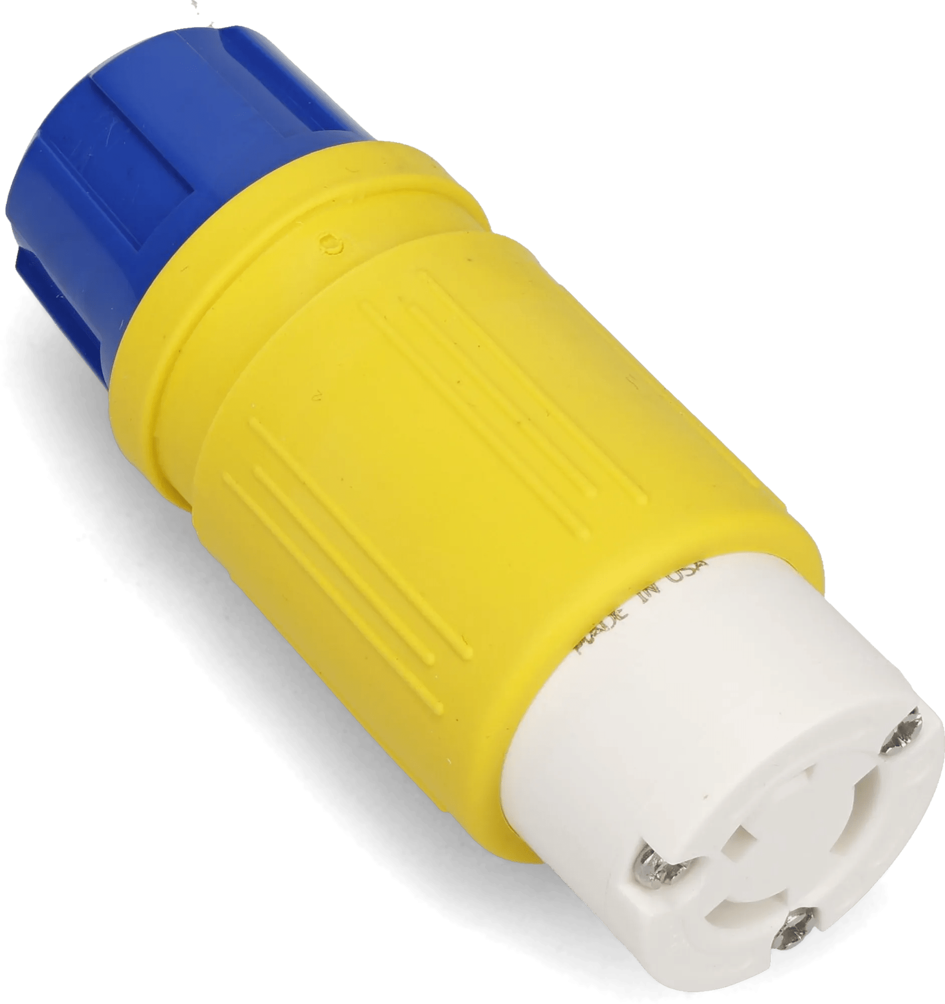 15 Amp Heavy Duty Perma-Link Striaght Blade Locking Plug