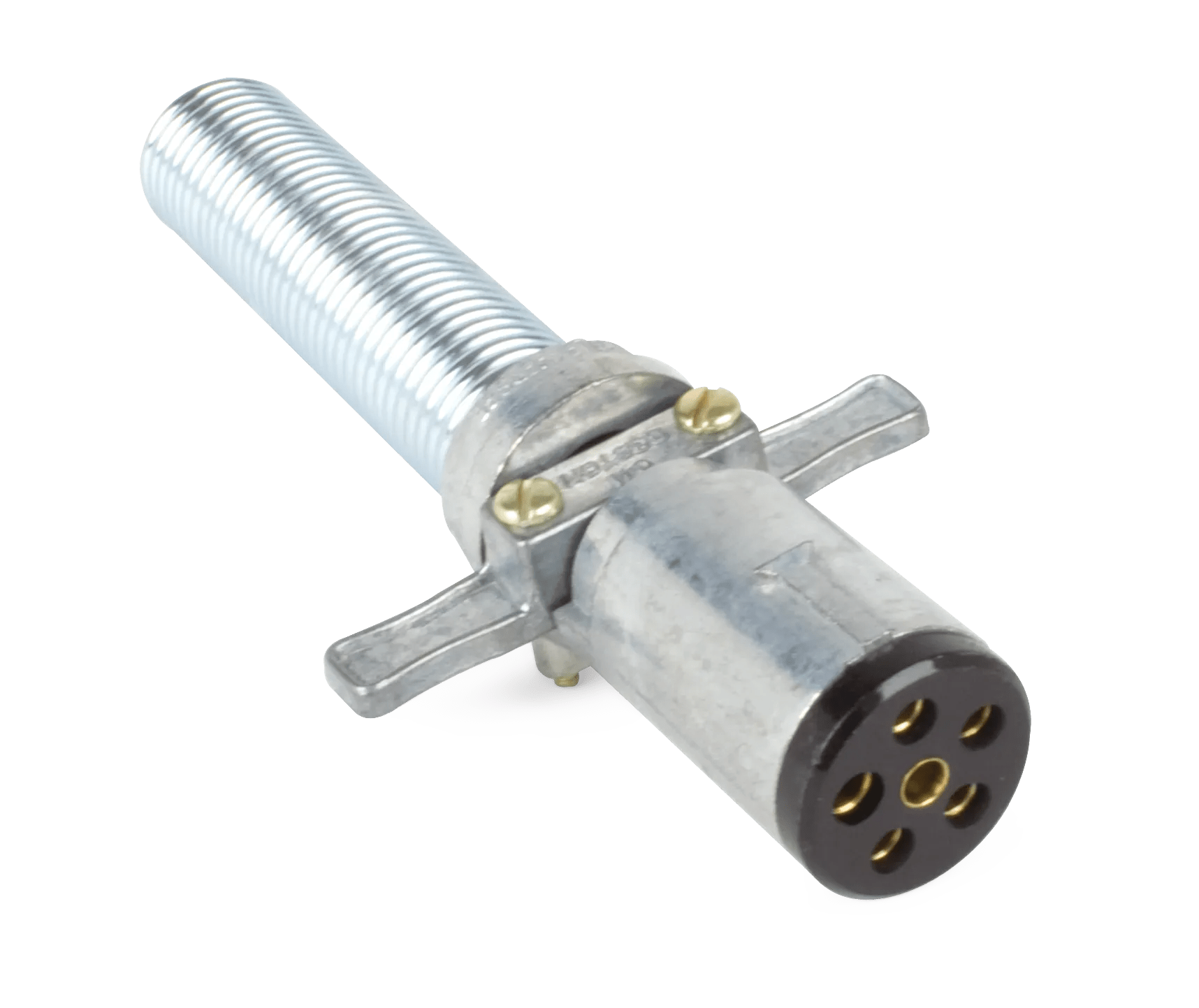 6 Pole Tractor / Trailer Plug with Cable Protector
