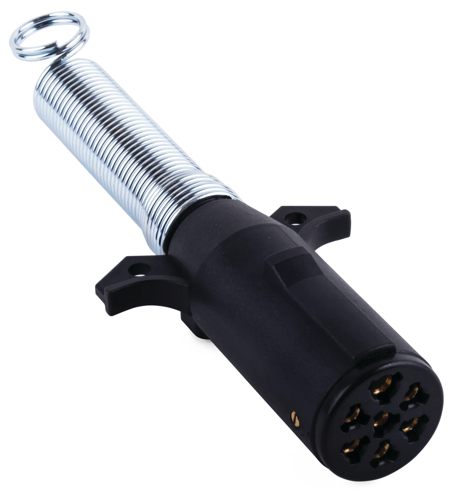 7 Pole Nylon Trailer Plug with Spring